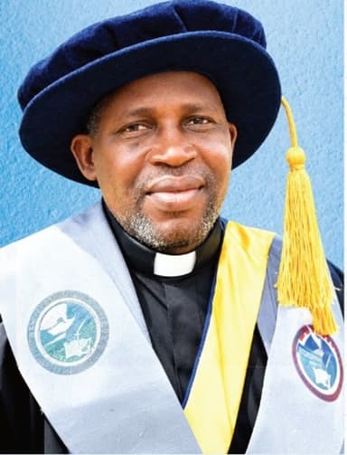 Prof. Igbakua Iorjaah in Academic Regalia